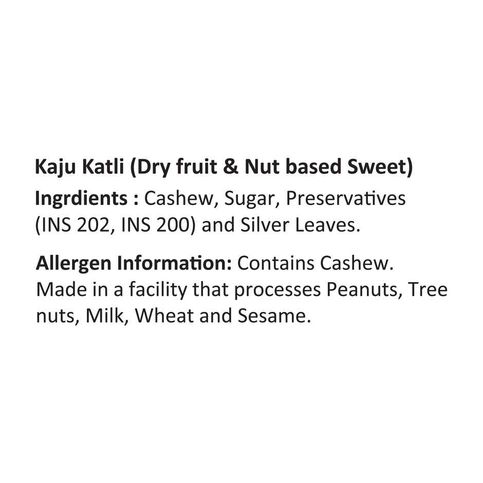 Lal Sweets Kaju Katli | Rich & Delicious