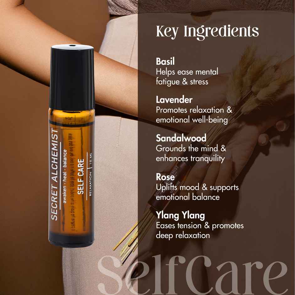 Secret Alchemist Selfcare Roll on for Reducing Anxiety & Improving Mood Naturally