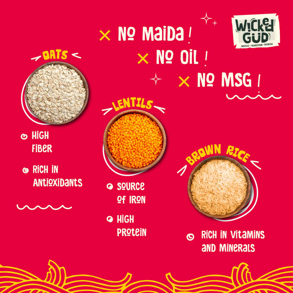 Wickedgud Masala Instant Noodles
