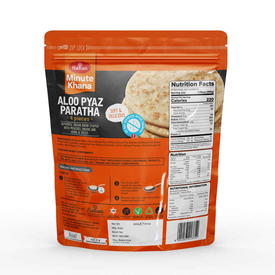 Haldiram's Aloo Pyaz Paratha