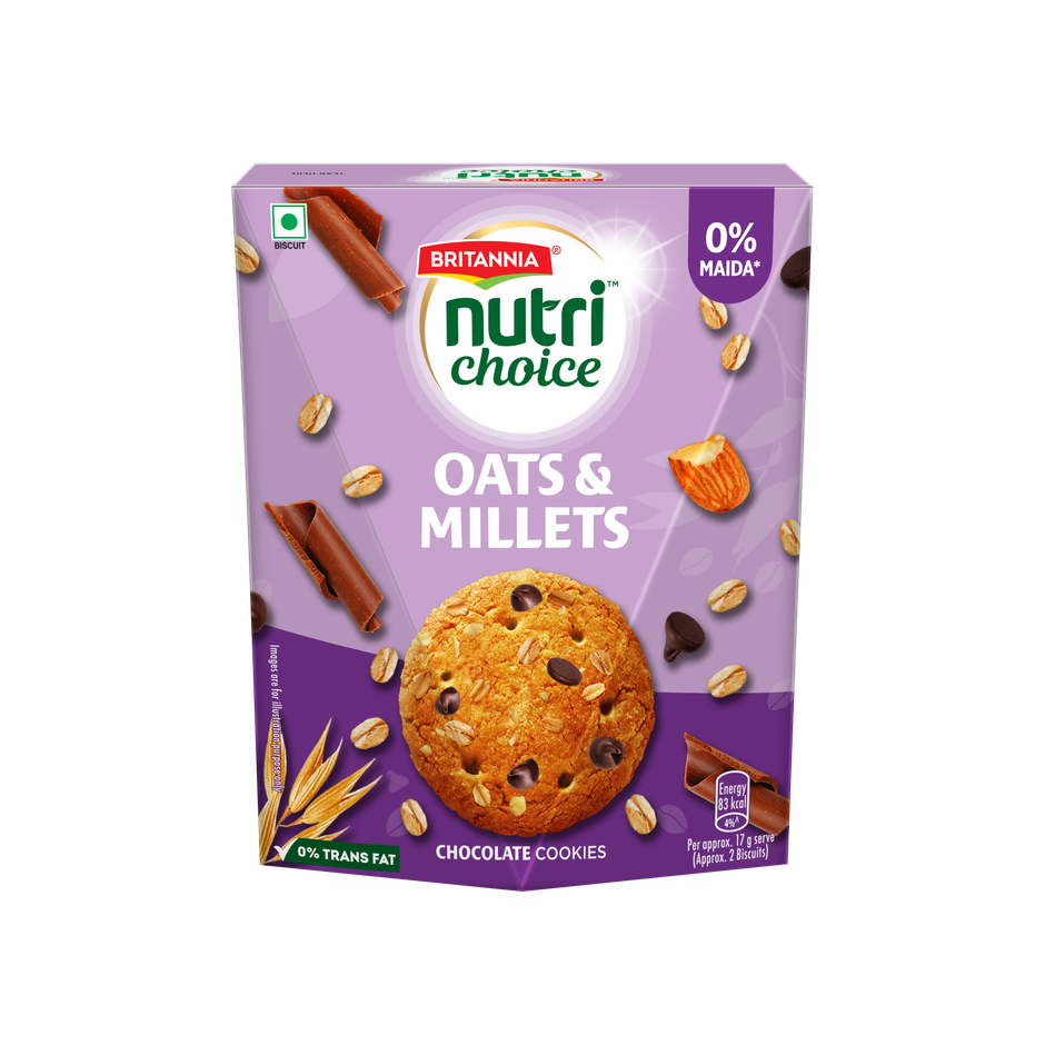 Britannia Nutrichoice Oats & Millets | Chocolate