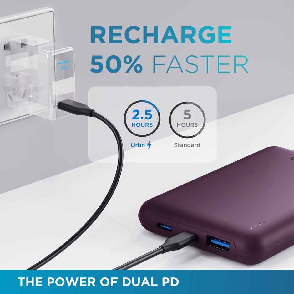 Urbn 10000 mAh Nano Slim - Purple