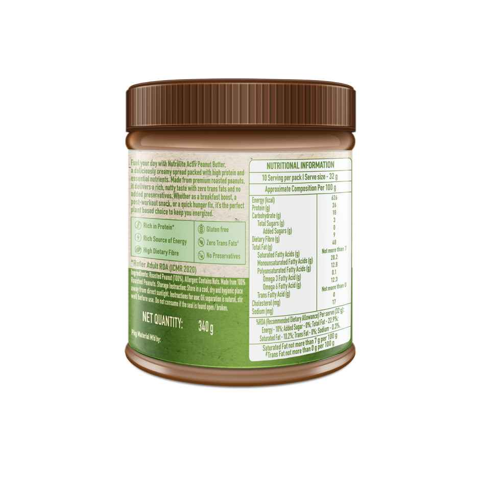Nutralite Activ Peanut Butter Natural Creamy