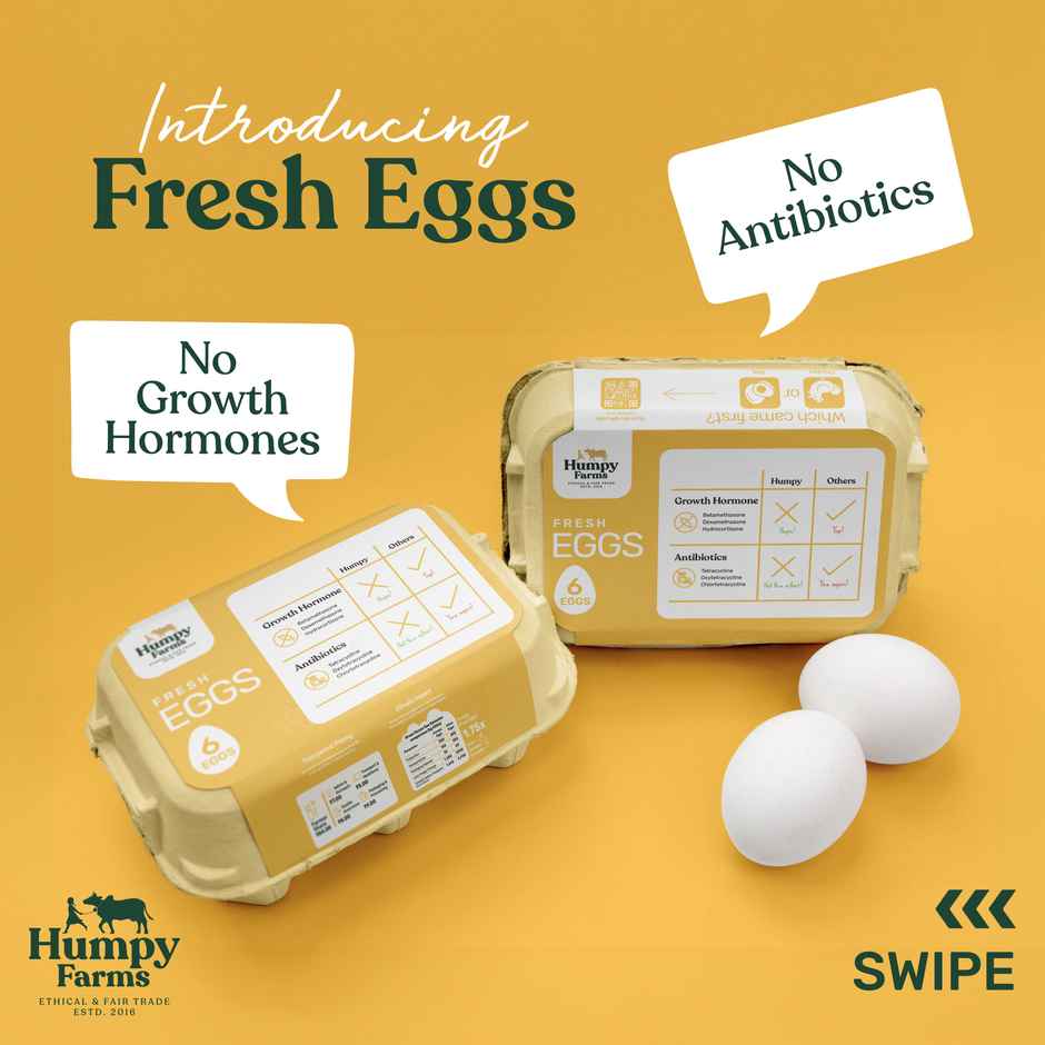 Humpy Farms Antibiotics Free Eggs