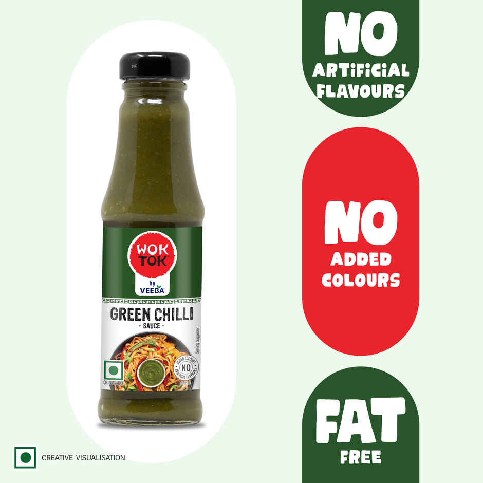 Wok Tok by Veeba Green Chilli Sauce