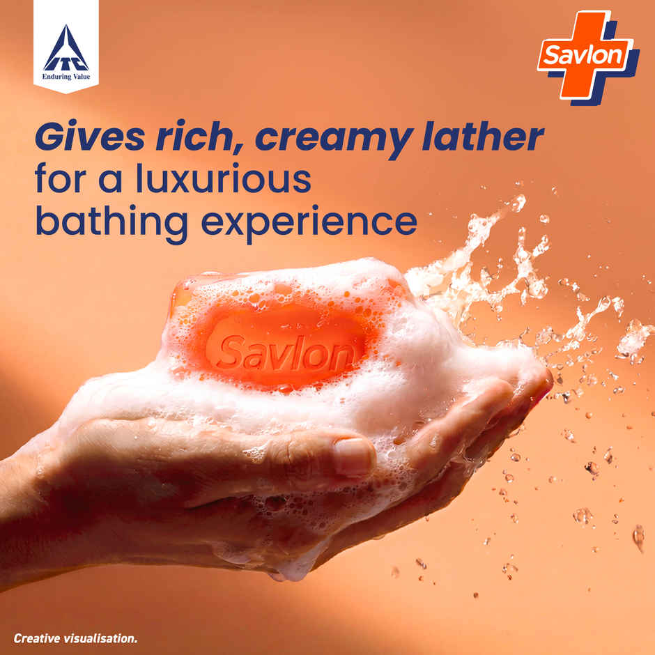 Savlon Moisturising Glycerin Bathing Soap Bar | Value Pack | For Women & Men