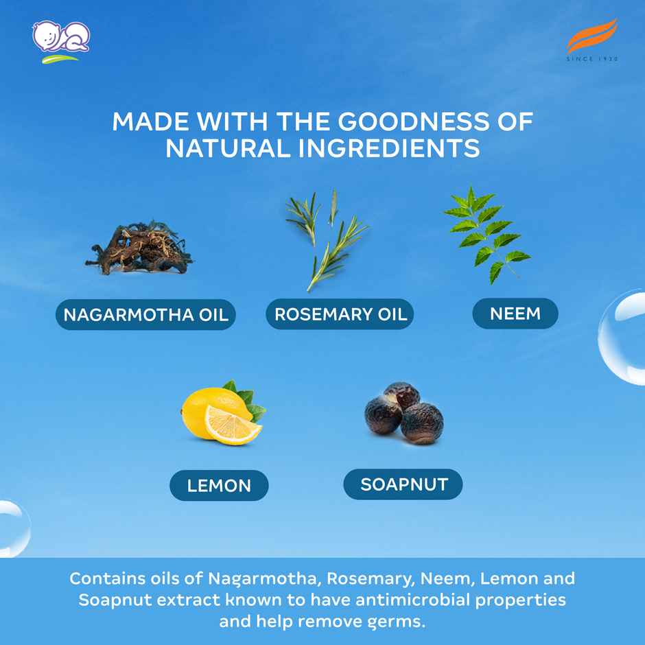 Himalaya Germ Free Baby Laundry Detergent Liquid (Bottle)