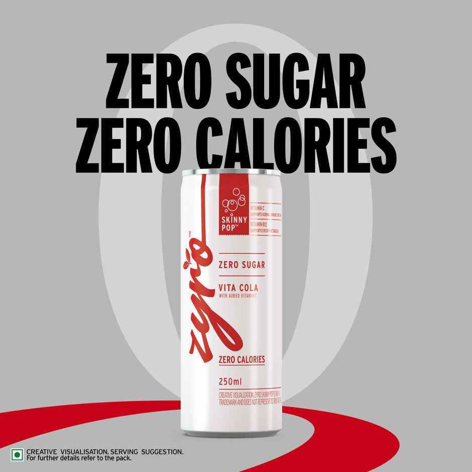 Zyro by Karan Aujla | Zero Sugar Vita Cola (250ml)