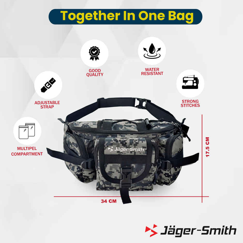 Jager-Smith JSWB 100 Rider Multipupose Waist Bag | Camoflogue