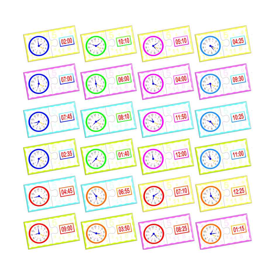 Ratna's Match & Learn Time Jigsaw