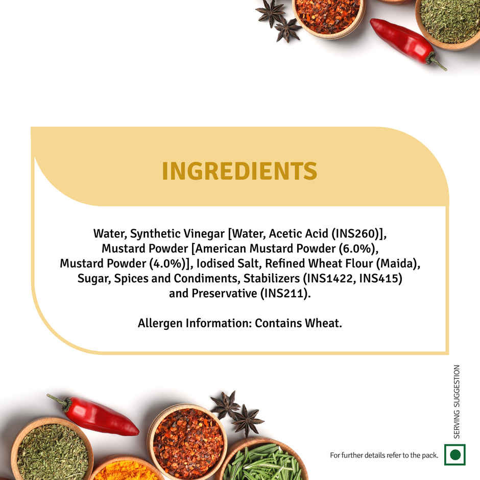 Veeba American Mustard Sauce