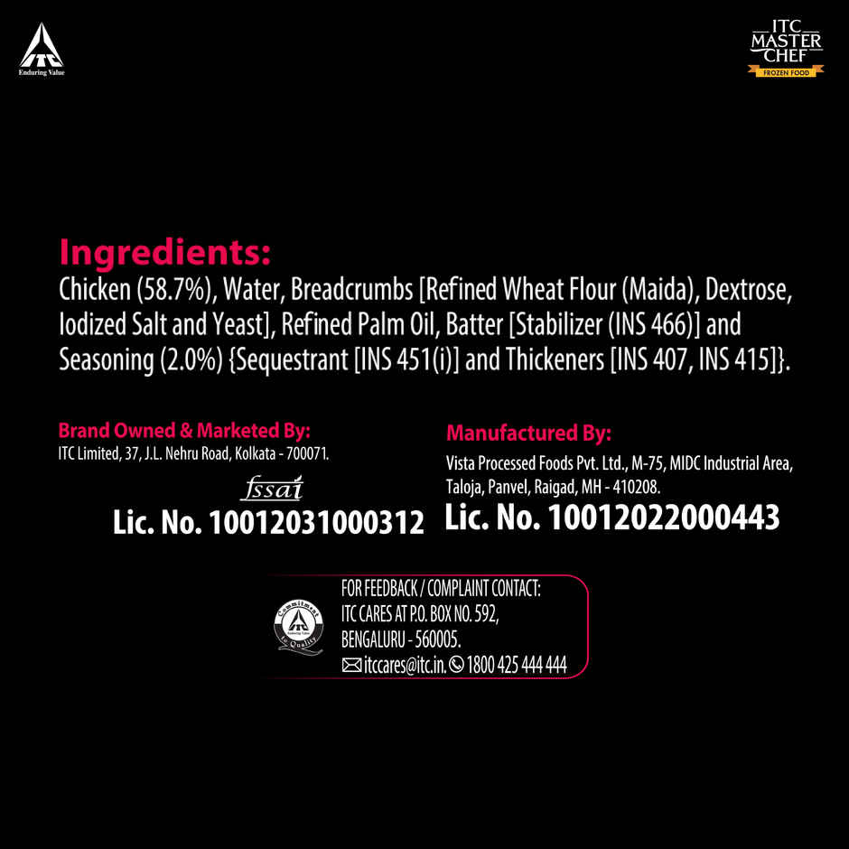 ITC Master Chef Chicken Breast Strips | High in Protein | No Added Preservatives | 12 pieces