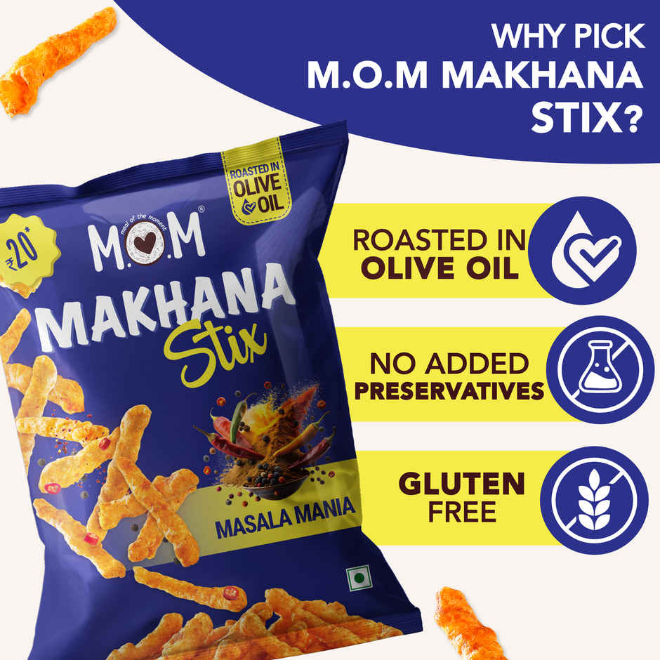 MOM Masala Mania Makhana Stix
