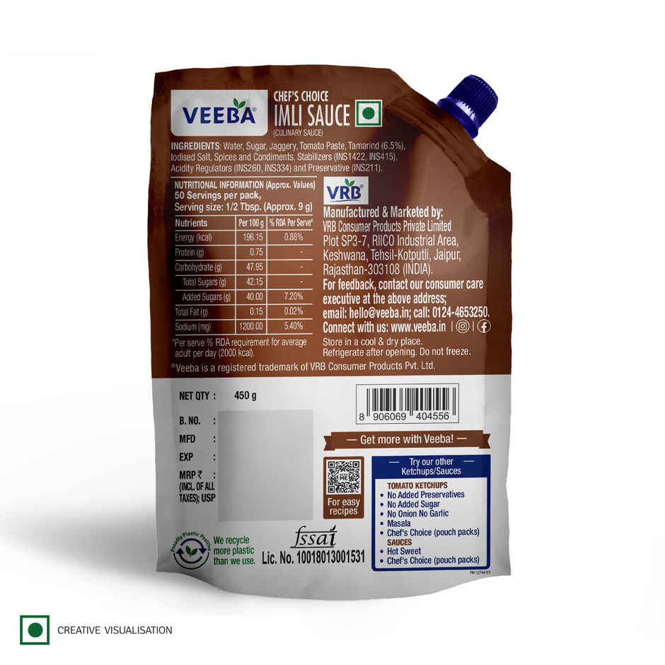 Veeba Chef's Choice Imli Sauce