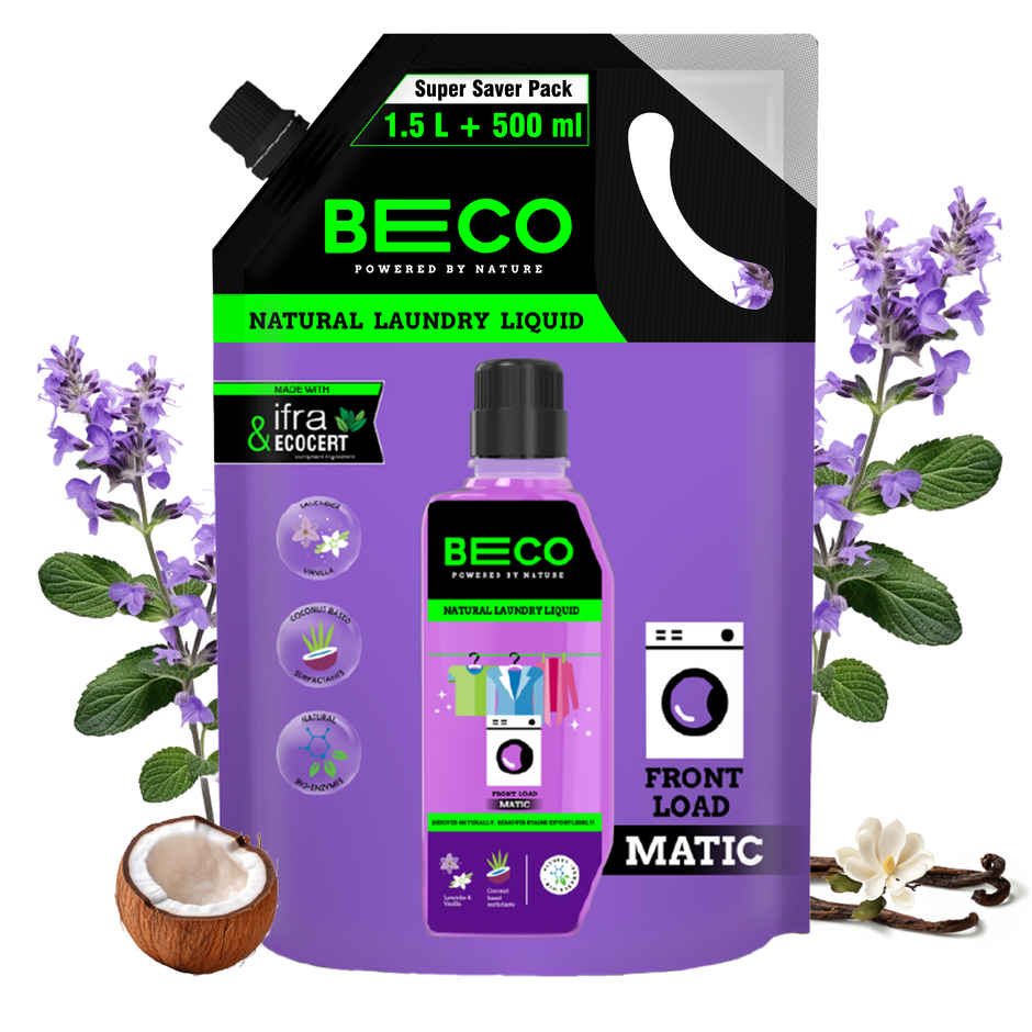 Beco Front Load Laundry Detergent Liquid Refill | Combo