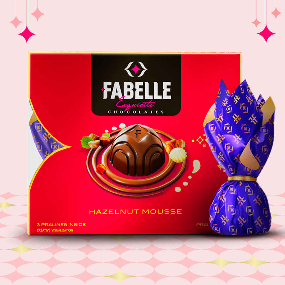Fabelle Hazelnut Handcrafted Chocolate Truffles Inspired by Classic Desserts, Assorted Luxury Chocolates