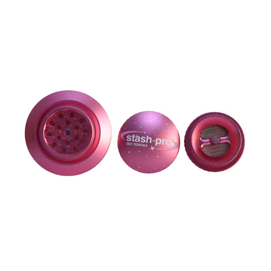 Stash Pro Ufo Grinder Crusher Pink