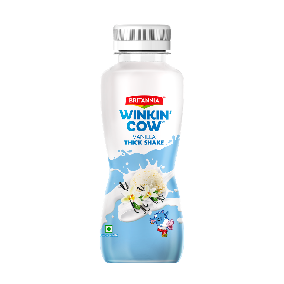 Winkin Cow Britannia Vanilla Milkshake Pet