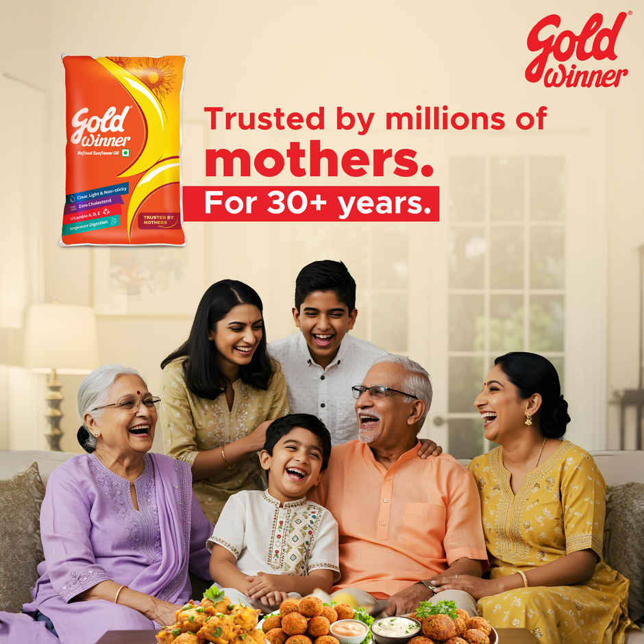 Gold Winner Refined Sunflower Oil - Pouch