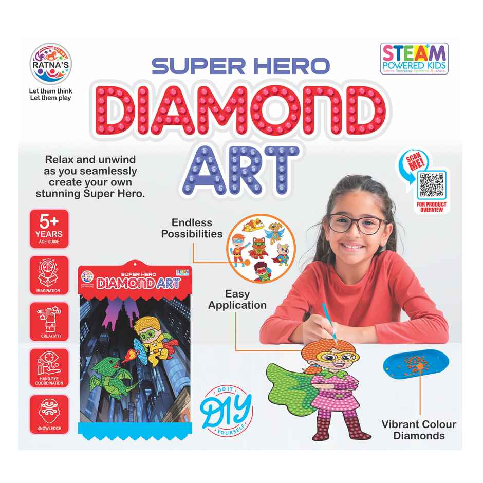 Ratna's Super Hero Diamond Art