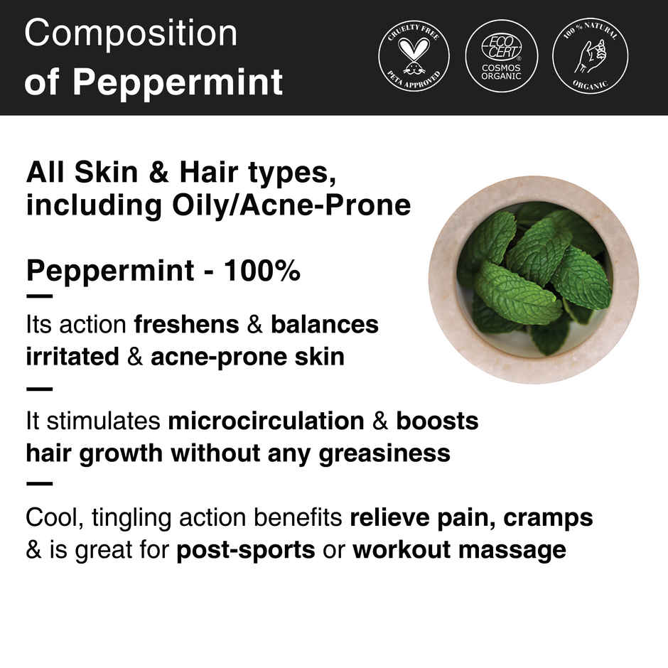 Soulflower Peppermint Essential Oil