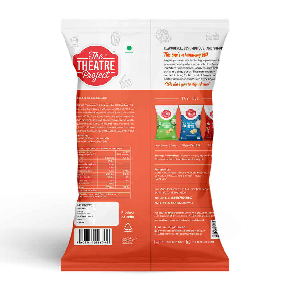 TTP Kettle Cooked - Hot & Sweet Chilli