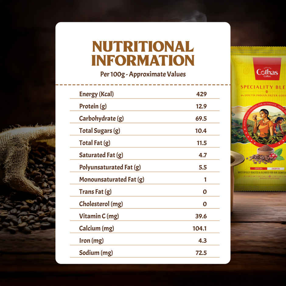 Cothas Speciality Blend Organic Filter Coffee