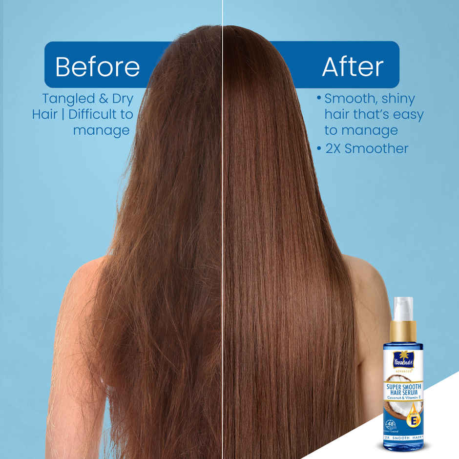Parachute Advansed Super Smooth Hair Serum | Coconut & Vitamin E