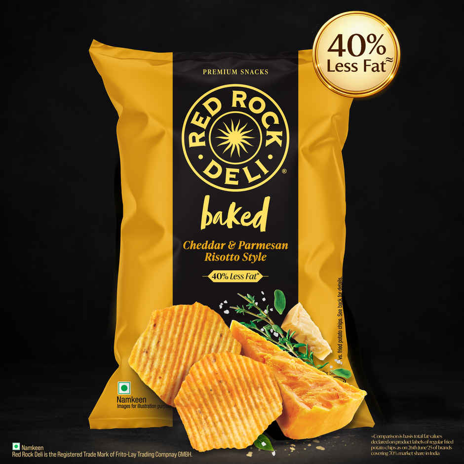 Red Rock Deli Baked Chips Risotto | 40% Less Fat Snacks