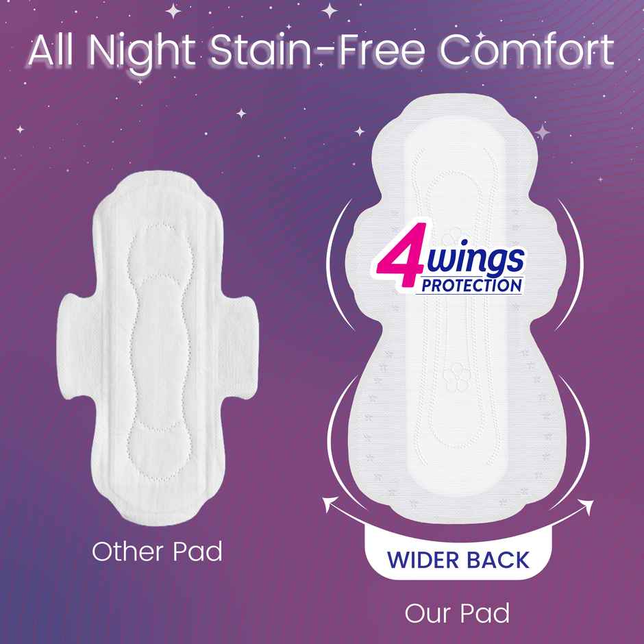 Paree Super Nights Sanitary Pad | XXL