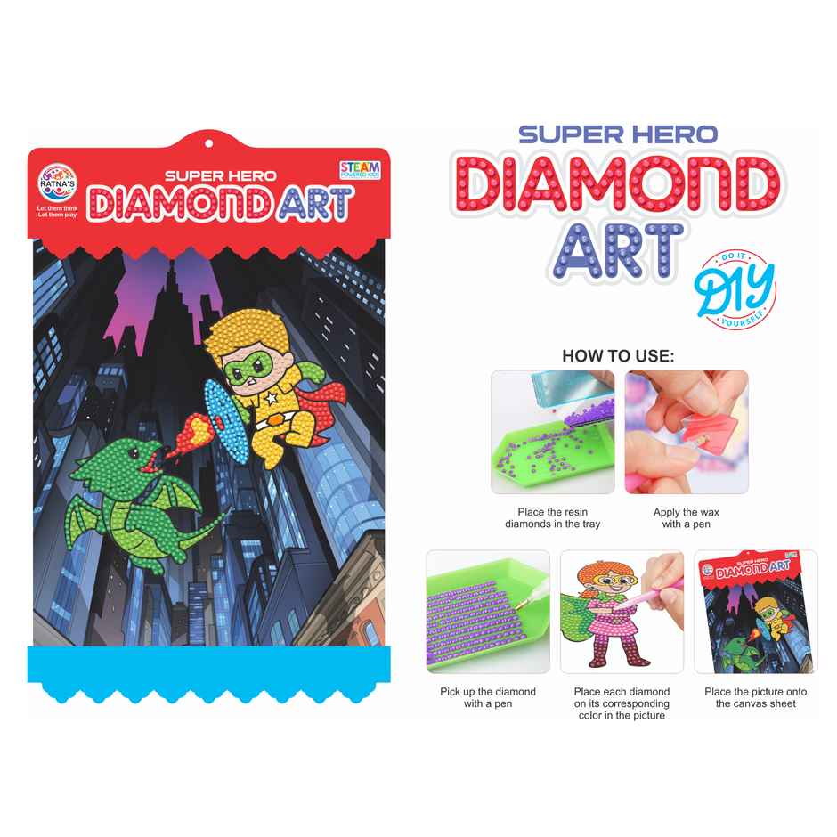 Ratna's Super Hero Diamond Art