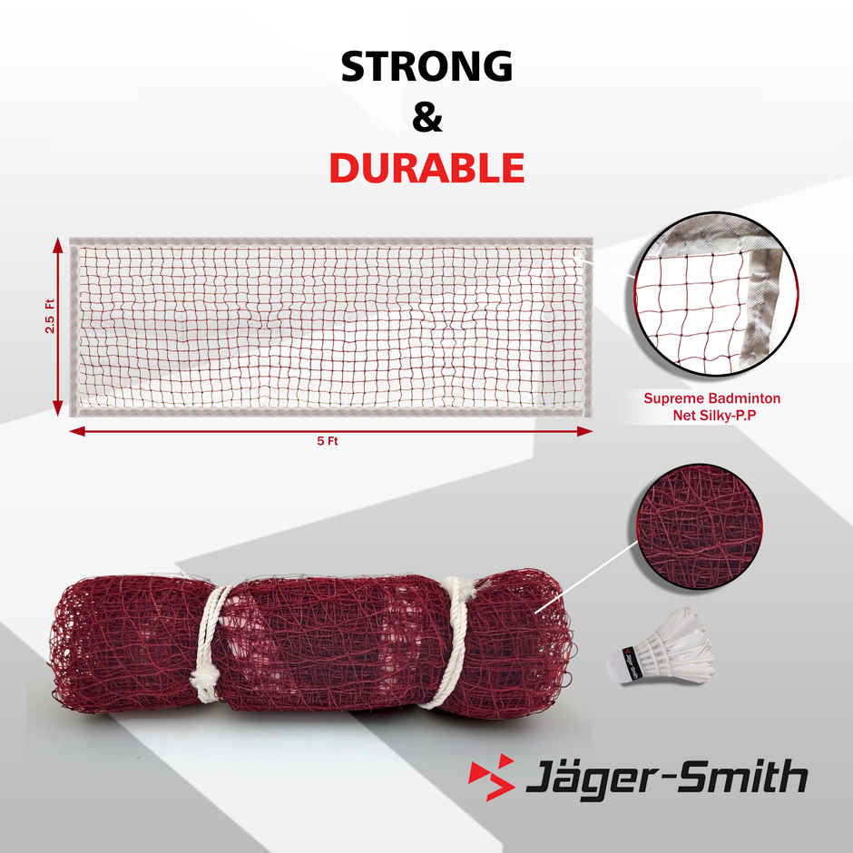 Jager Smith PB 2000 Combo with Feather Shuttles Net and Cover | Green