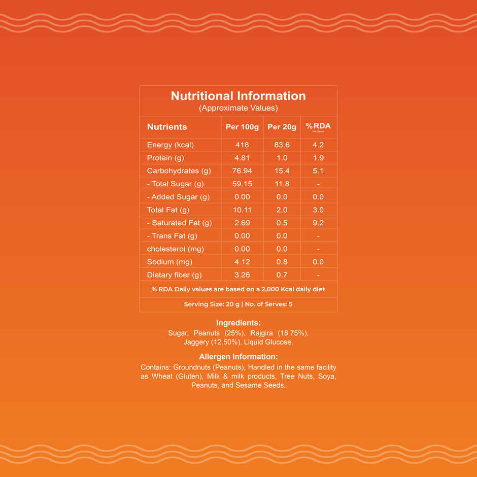 Let's Try Rajgira Chikki