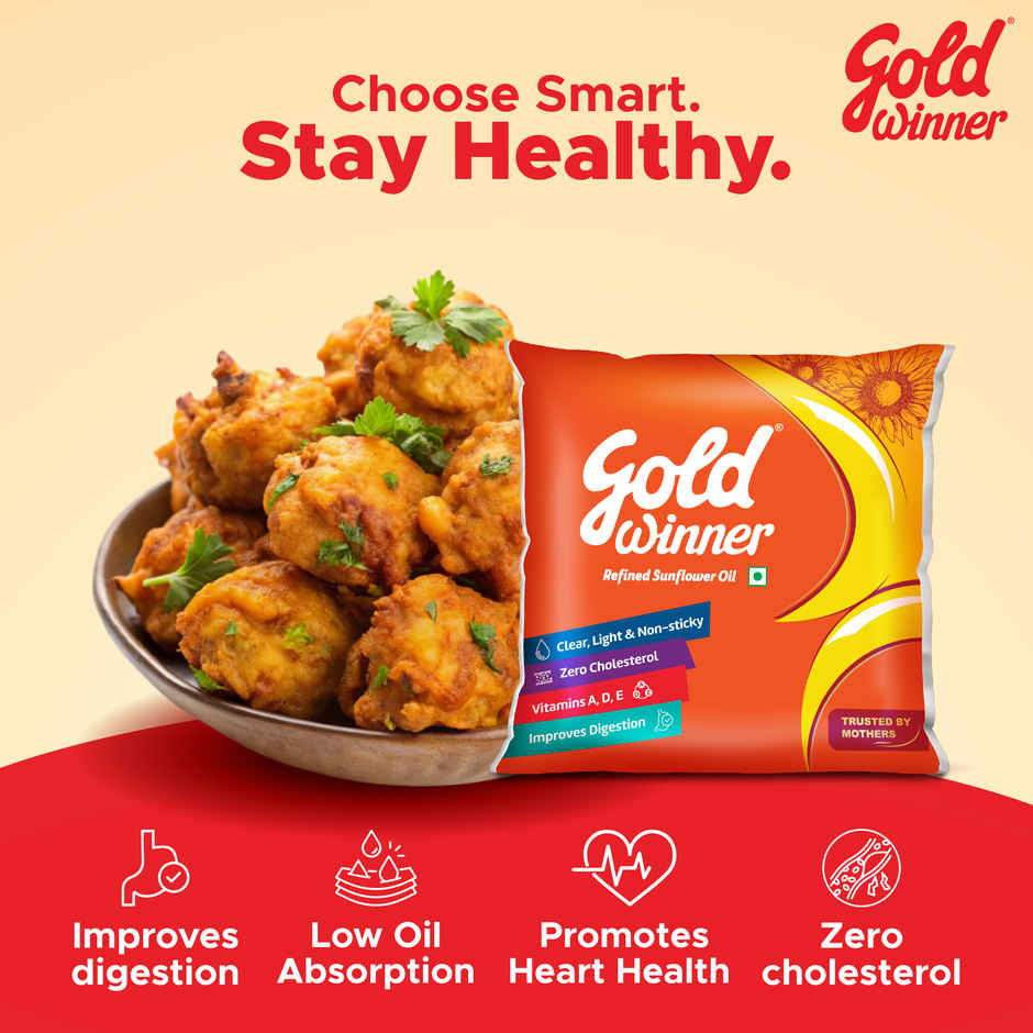 Gold Winner Refined Sunflower Oil - Pouch