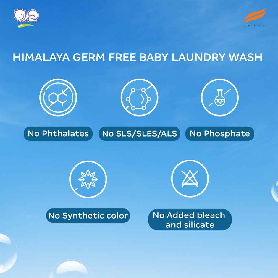 Himalaya Germ Free Baby Laundry Detergent Liquid (Bottle)