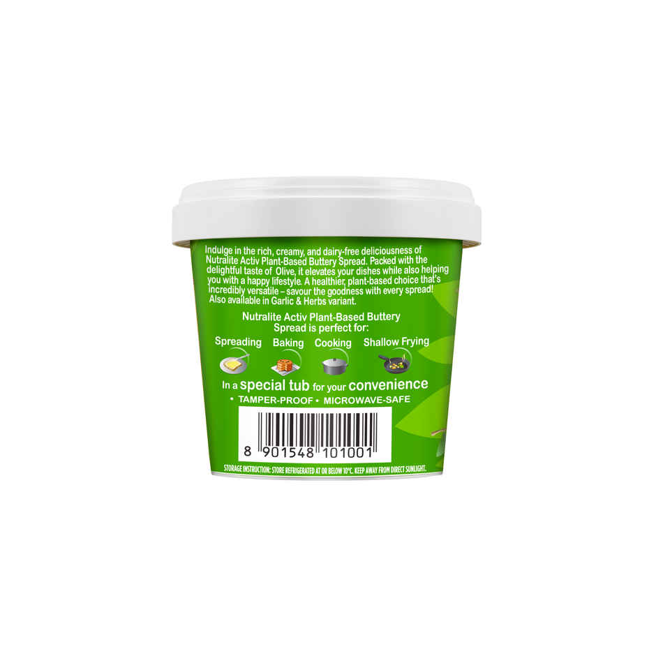 Nutralite Activ Plant Based Buttery Spread - Olive