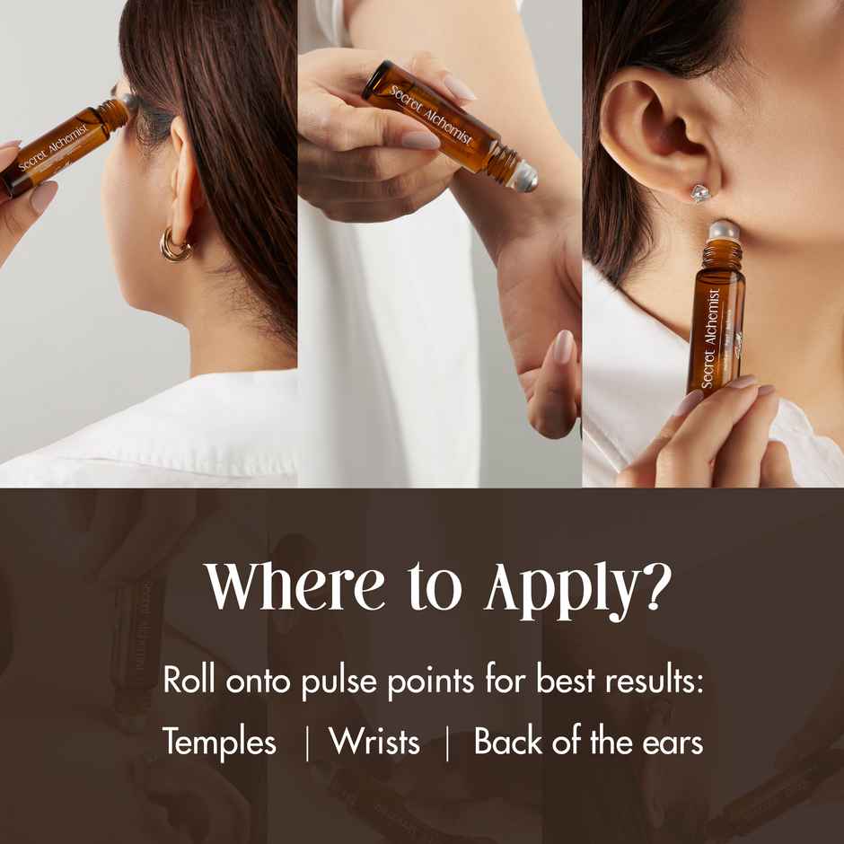 Secret Alchemist Calm Roll on for Relaxation and Reducing Stress Naturally - Clinically Tested