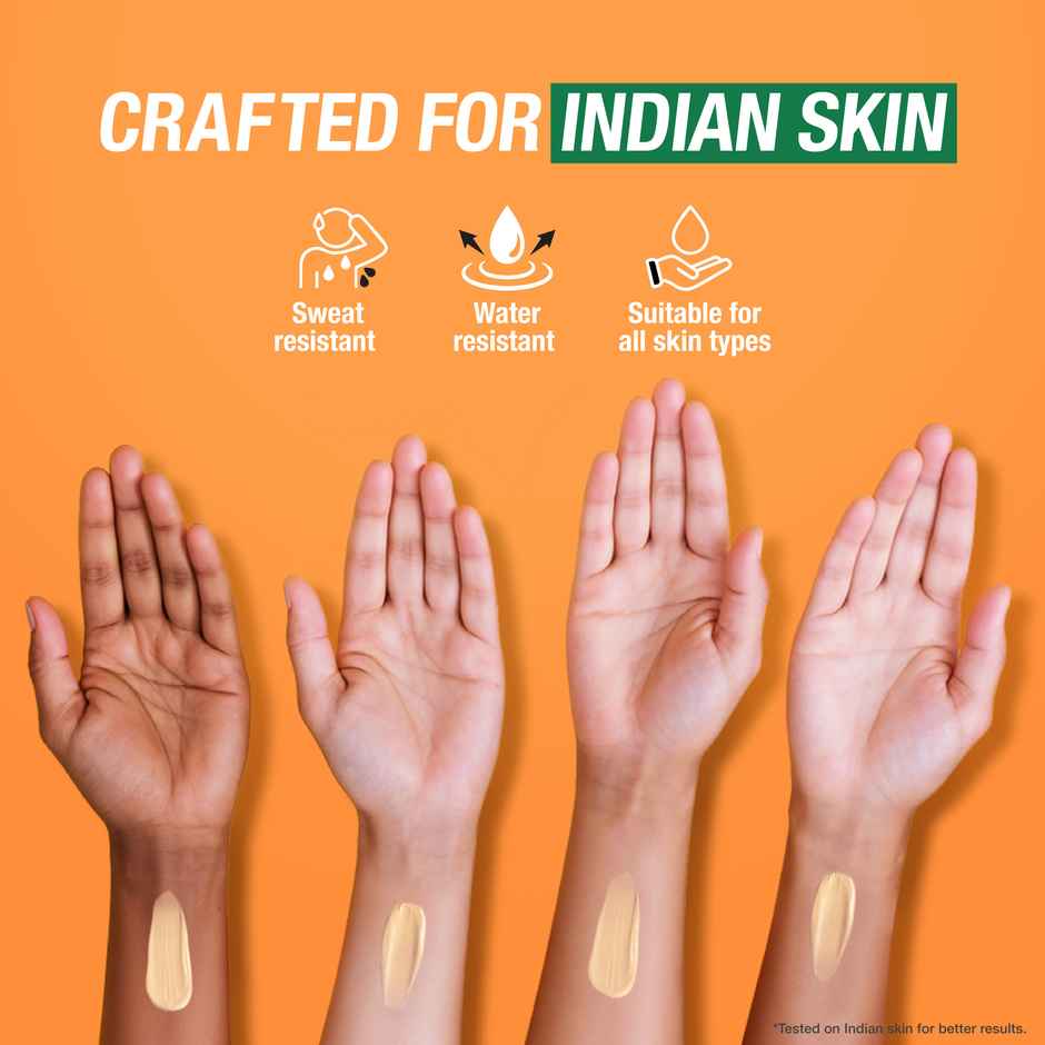 Himalaya SunProtect+ Ultra Light Sunscreen Light Tint | SPF 50 PA+++|90% Natural Origin Ingredients