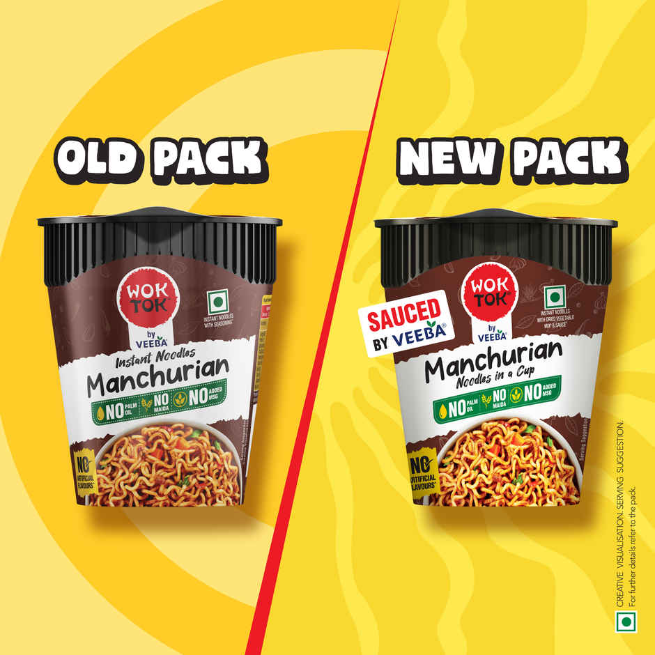 Wok Tok by Veeba Manchurian Noodles in a Cup