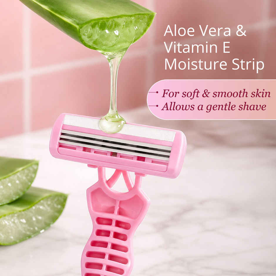 Carmesi Disposable Body Razors For Women | Safe | Hygienic | Economical