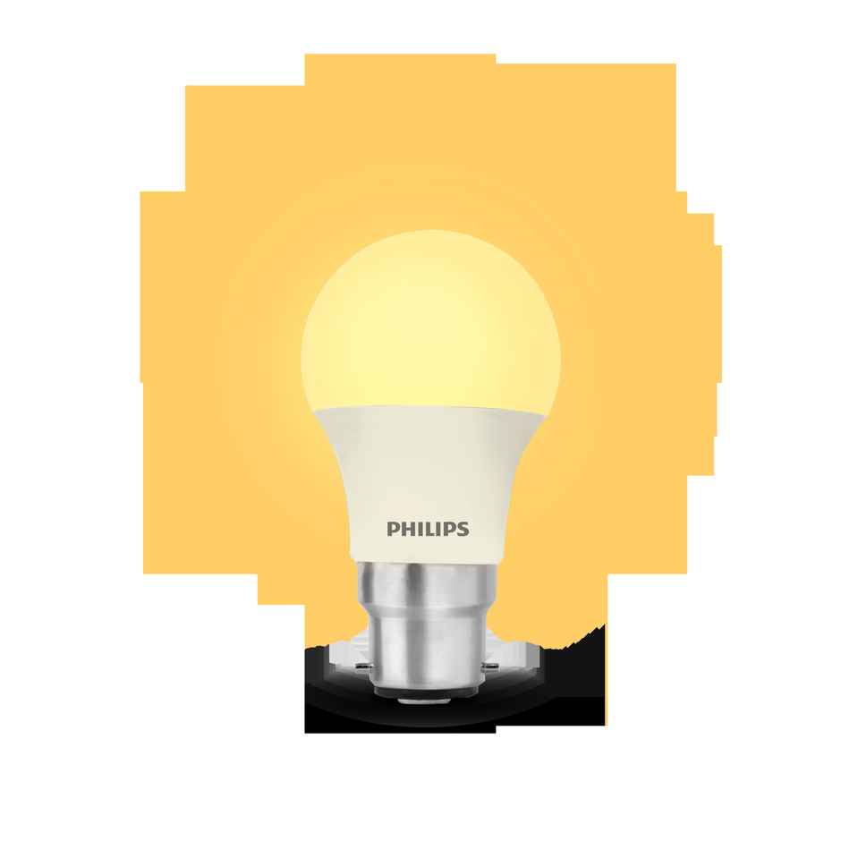 Philips Ace Saver 7 W Led Bulb Golden Yellow | B22 Base Holder