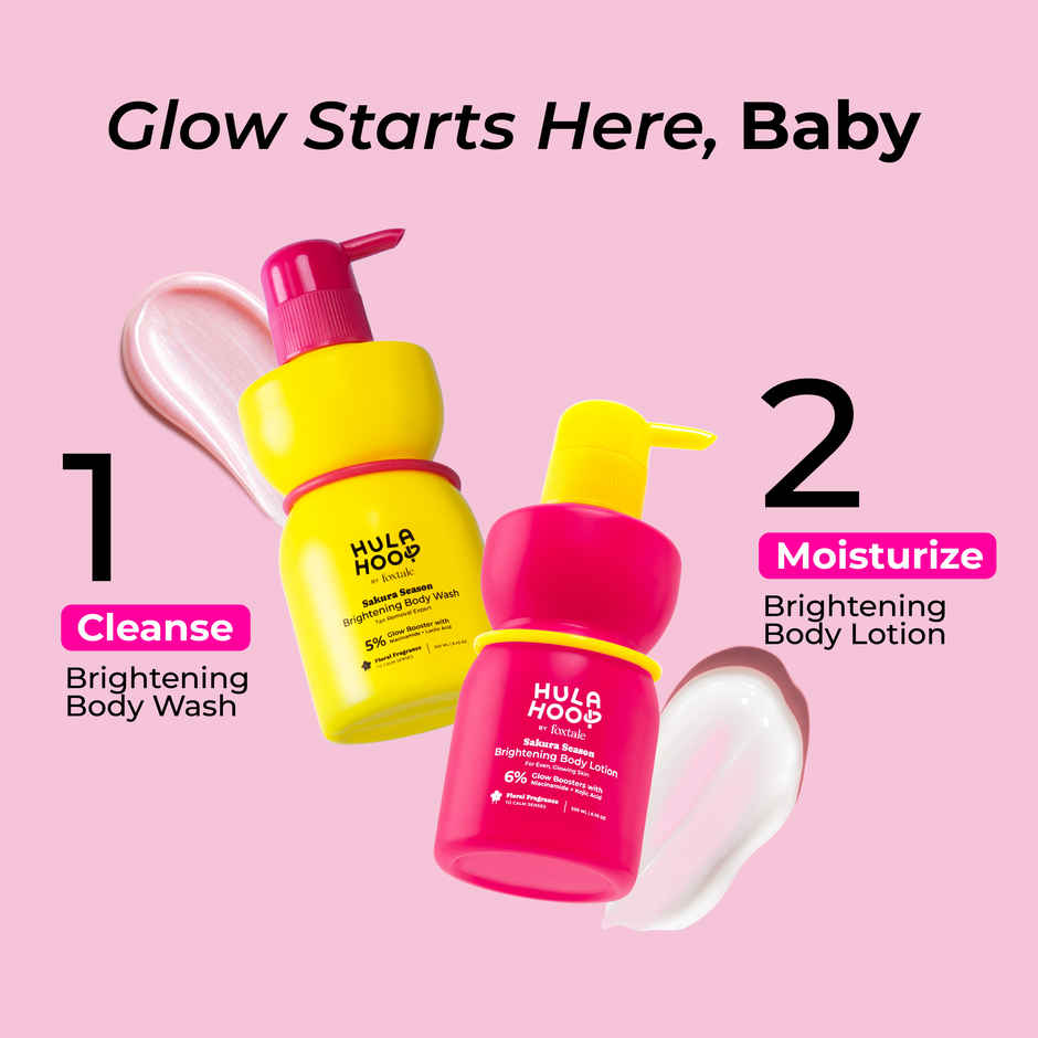 Hula Hoop Brightening Body Wash With Niacinamide