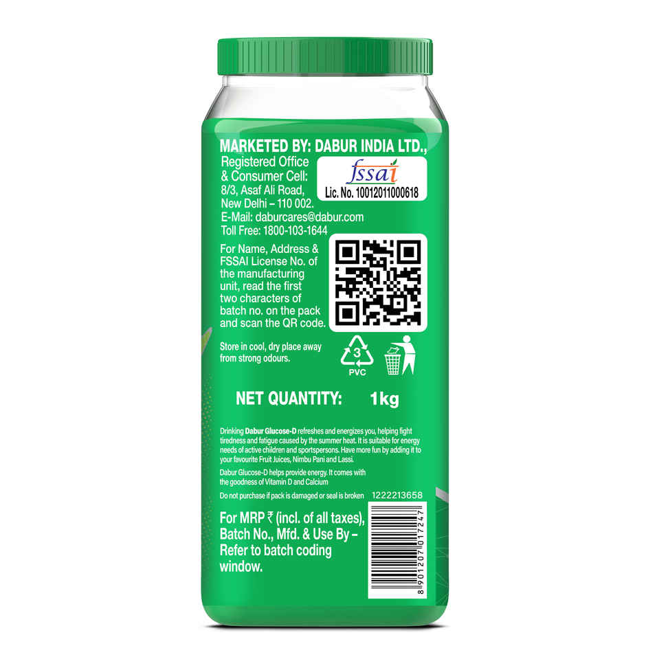 Dabur Glucose-D Instant Energy Powder