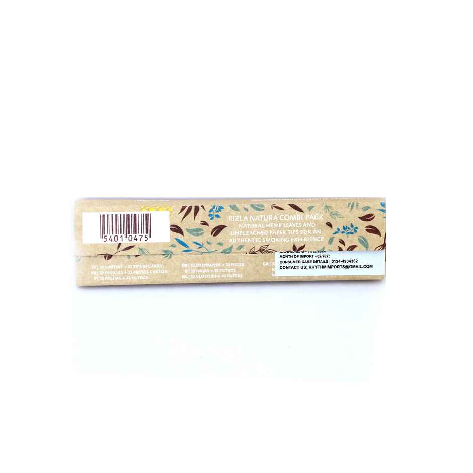 Rizla + Natura King Size Super Slim Brown Combi Pack