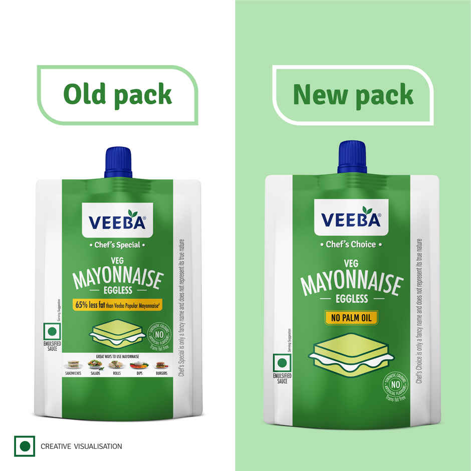 Veeba Chef's Special Veg Mayonnaise | Eggless