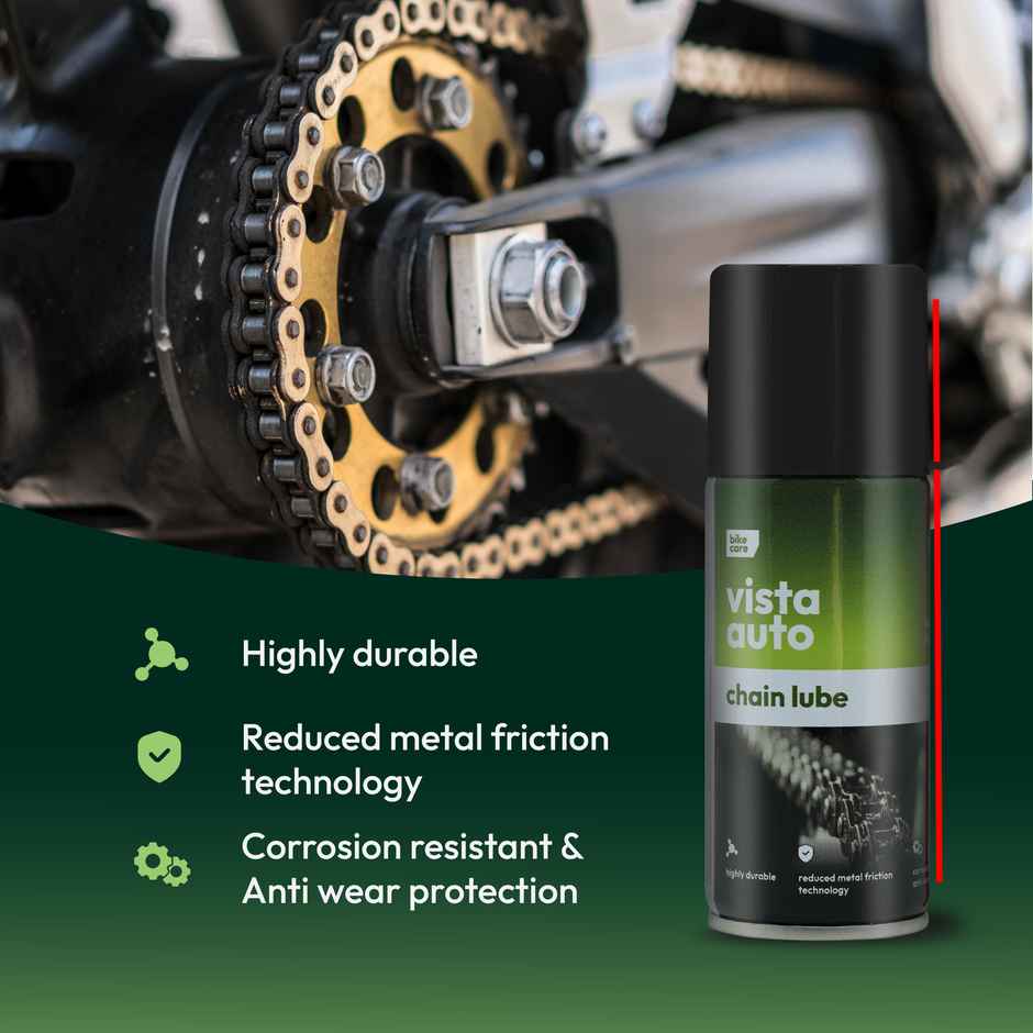 Vista Auto Care Vista Chain Lube | Bike Chain Lube | Chain Lube | Chain Spray