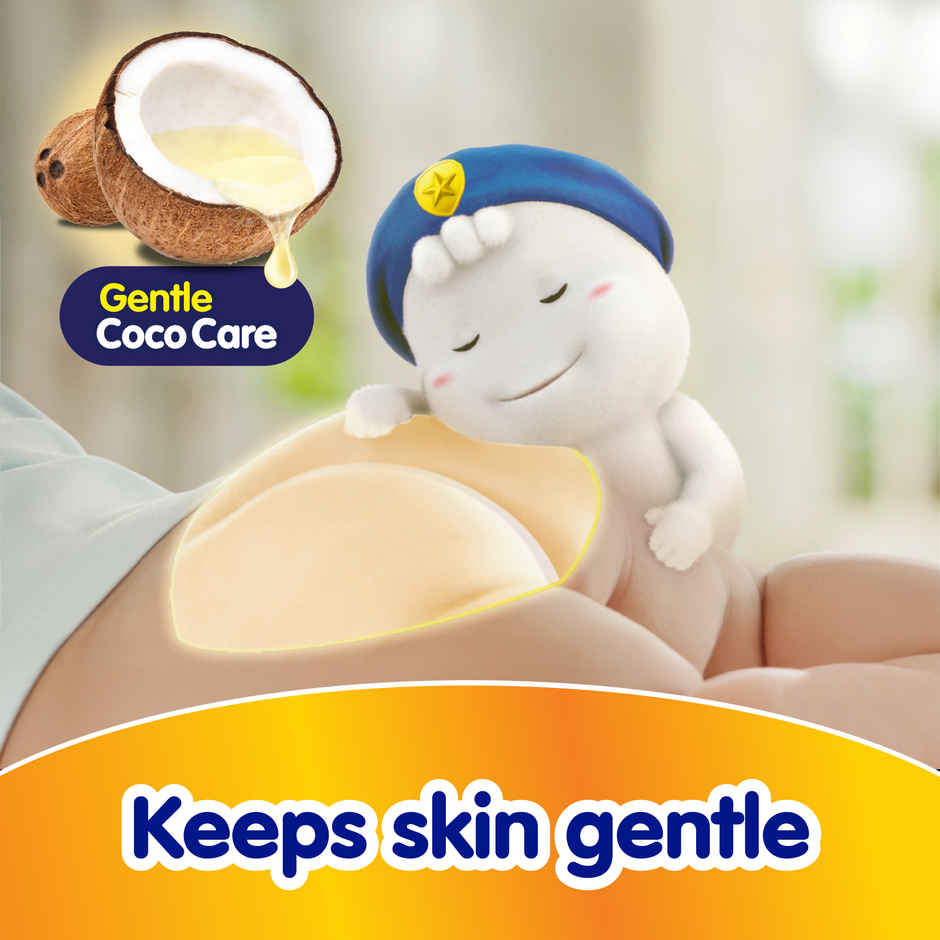 Mamypoko Pants All Night Absorb Pant-Style Baby Diapers | Size M (7-12 kg)