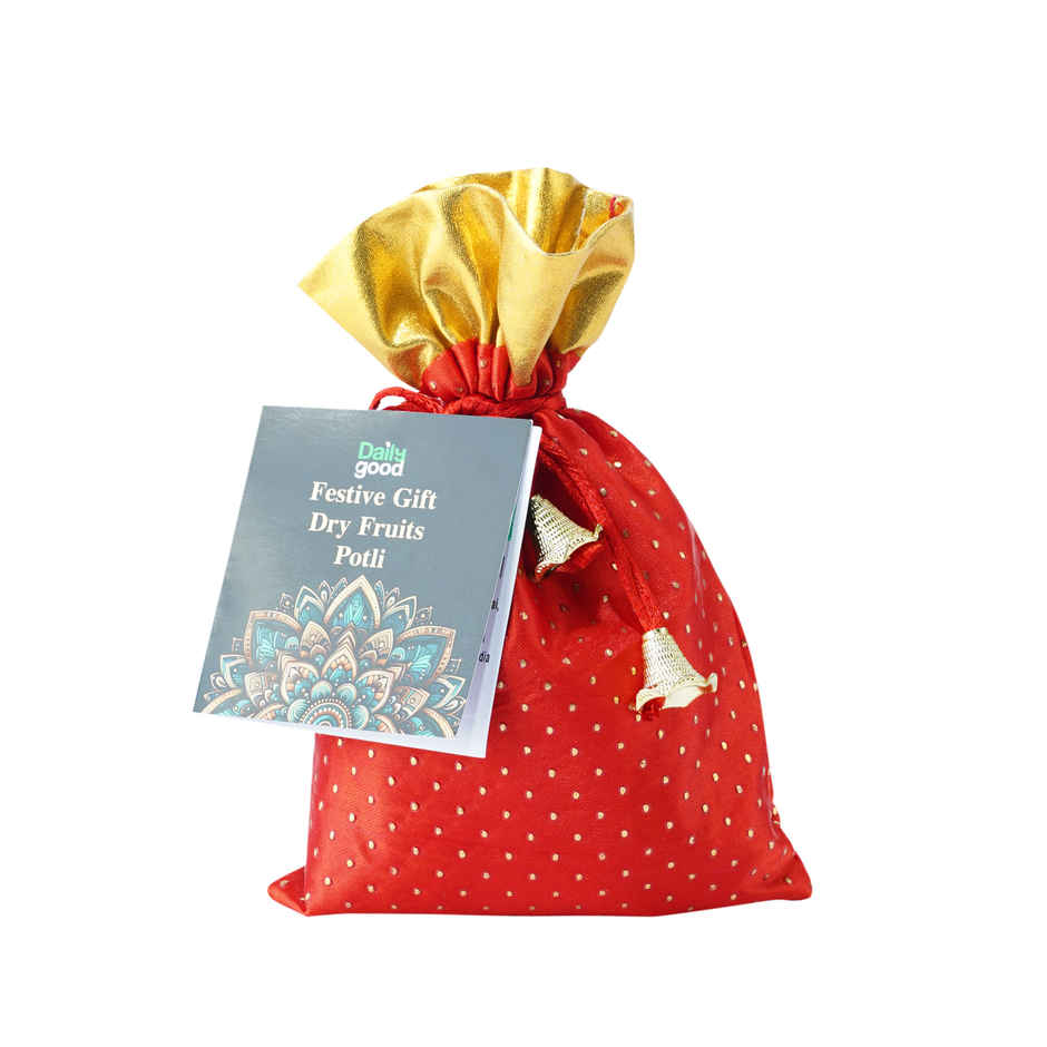 Daily Good Festive Dry Fruit Gift Pack Potli