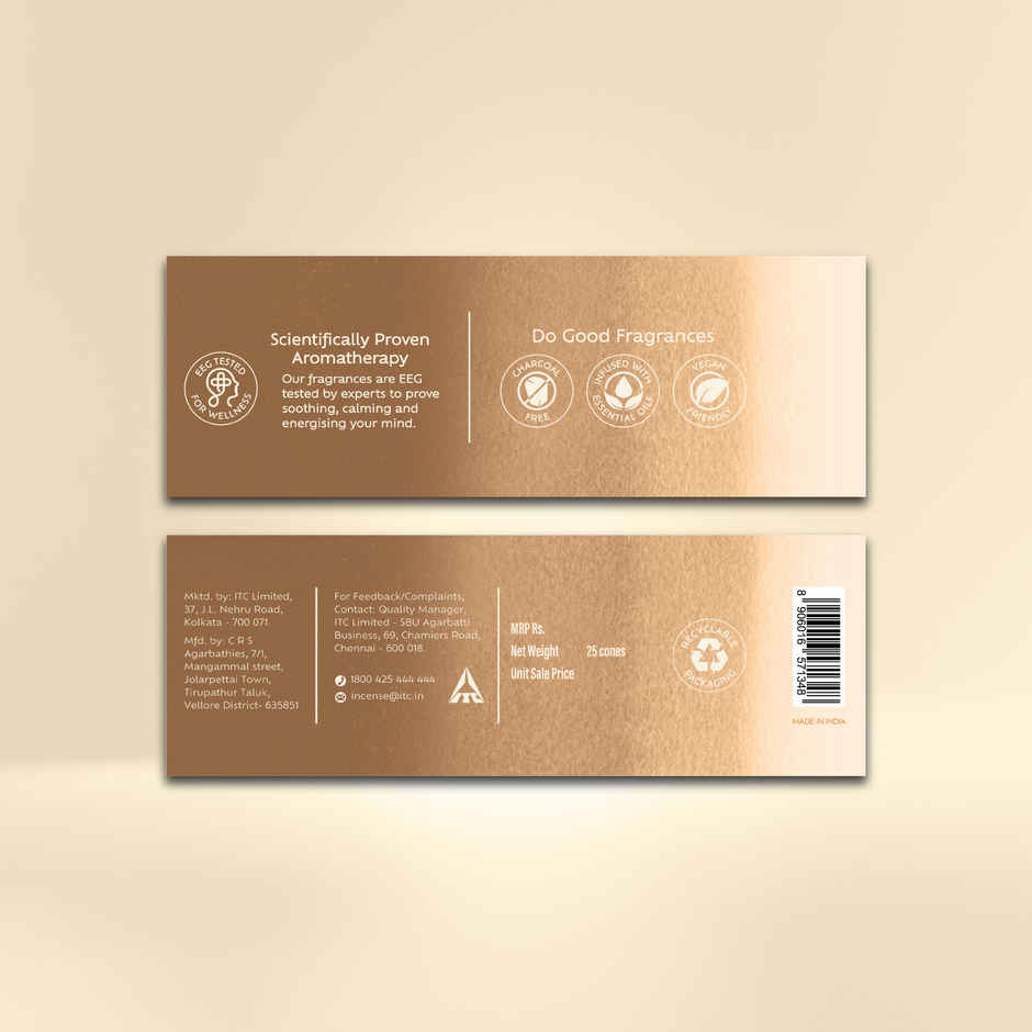 Pranah Cosmic Vibes | Bhoomi | Incense Cones | 25 Cones