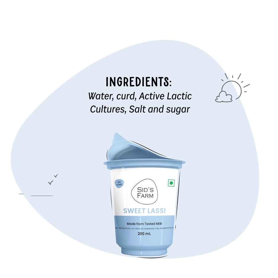 Sid's Farm Sweet Lassi Combo